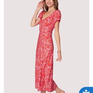 Anthropologie Lost & Wander Floral Dress